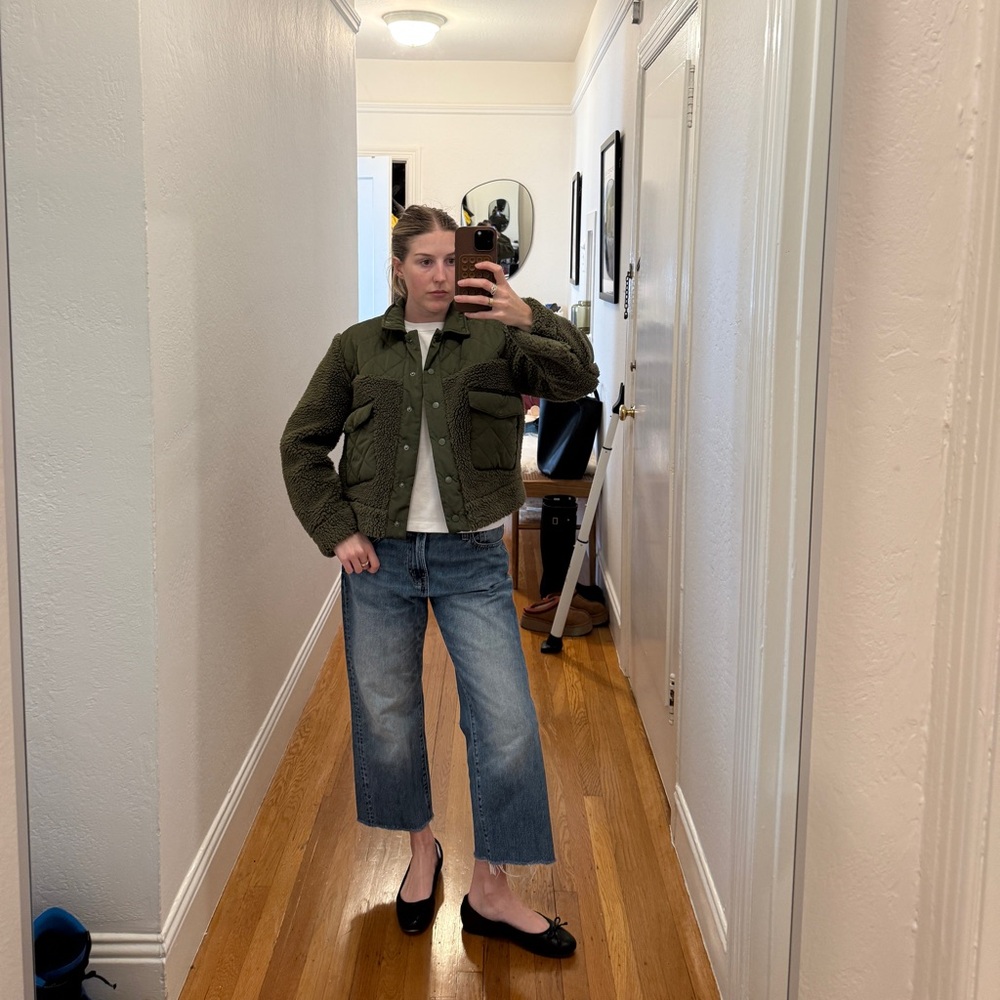 Rails Green Quilted Jacket